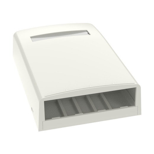 Panduit CBX4IW-AY 4-Port Mini-Com Surface Mount Box