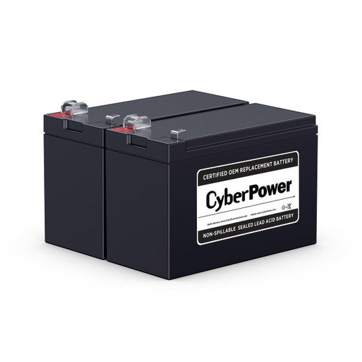 CyberPower THE RB1270X2C UPS Replacement Battery Cartridge Restores Life to Cybe