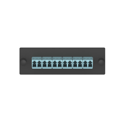 Panduit FAP12WAQLCZ 12-Port LC OM4 Fiber Adapter Panel