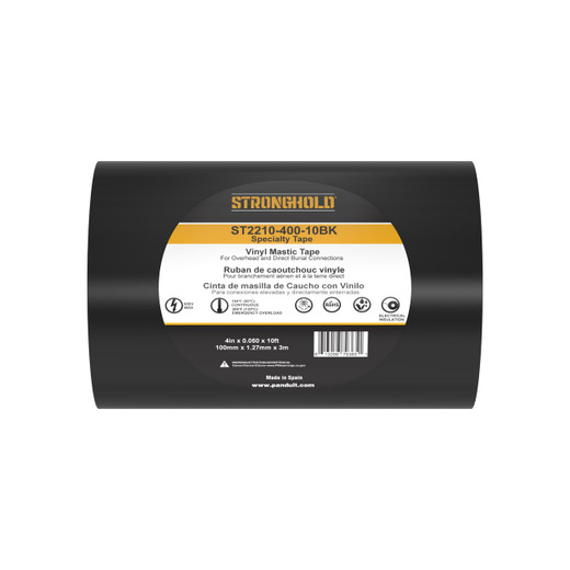 Panduit ST2210-400-10BK 4" × 10' Vinyl Mastic Sealing Tape