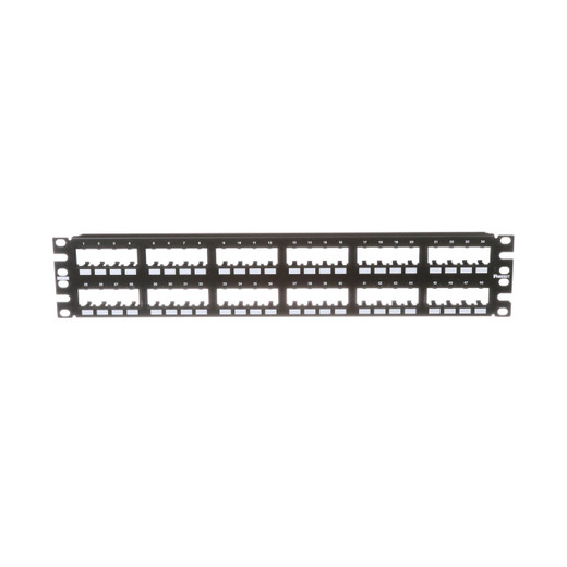 Panduit CPP48FMWBLY 48-Port 2RU Flush Mount Patch Panel