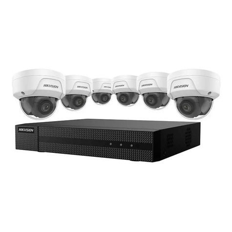 Hikvision EKI-K82D46 4MP Dome Camera Kit with 8CH NVR