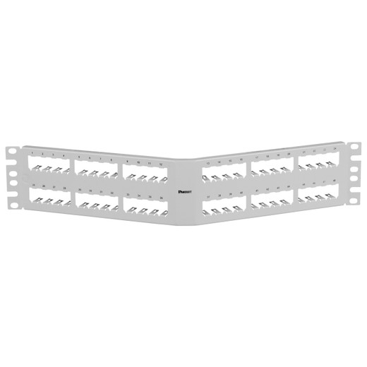 Panduit Mini COM 48 PT Angled ALL METPK1MOQ10