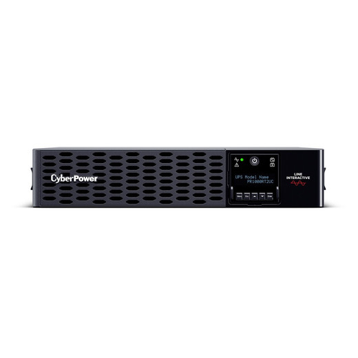 CyberPower 1000VA/1000W Sine Wave UPS 2U 8X5-15R 10FT Cord Cloud - PR1000RT2UC