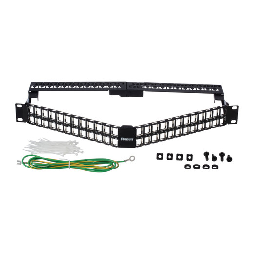 Panduit Keystone 48 PT Angled SHIELDEDPK1MOQ2