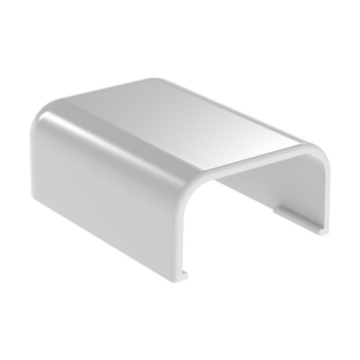 Panduit Fitting LD5 END CAP LOW V WHT 1.62 20PK