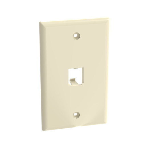 Panduit Faceplate 1PT Classic Electric Ivry