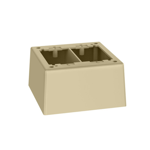 Panduit JBP2DEI Double Gang Two Piece Screw Deep Outlet