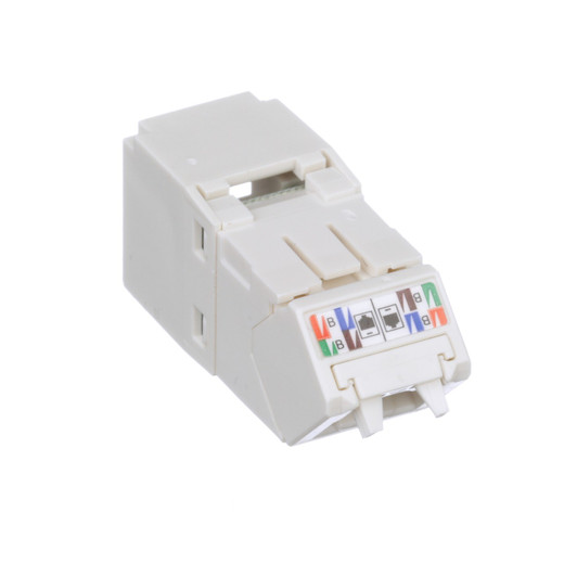 Panduit CJUD688TGIW Cat 6 UP Down 45DEGREE Wirecap Jack M EA