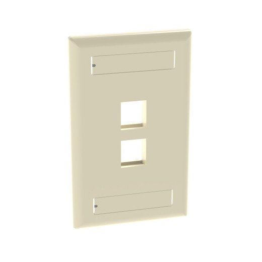 Panduit NK2FEIY Vertical Faceplate