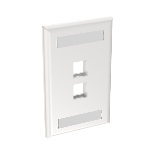 Panduit NK2FWHY NetKey Faceplate