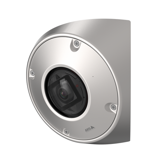 Axis Q9612-SLV 12MP High-Resolution Wide-Angle Compact Vandal-Resistant Outdoor IP Camera, 01766-001