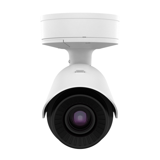 Hanwha TNO-3050T outdoor security camera thermal imaging sensor detail view