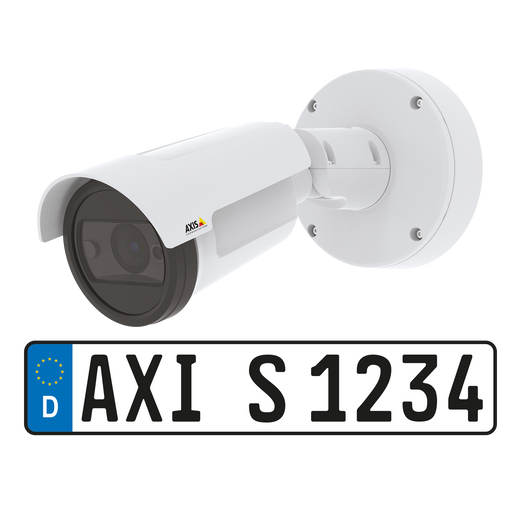 Axis P1455-LE-3 Bullet Camera with License Plate Verifier Kit, 02235-001
