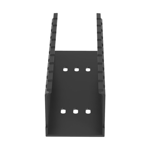 Panduit Wide Slot Duct 1.5IN X1.5IN X6FT BLK 6FT
