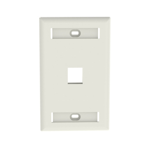 Panduit NK1FWHY Single Gang Faceplate