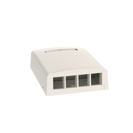 Panduit NK 4PT Surface Mount BOX WHT