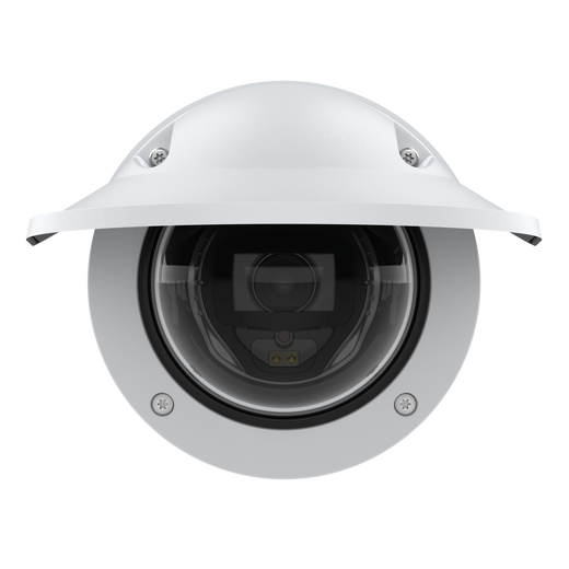 Axis P3268-LVE Wall Mount Front with Weather Shield