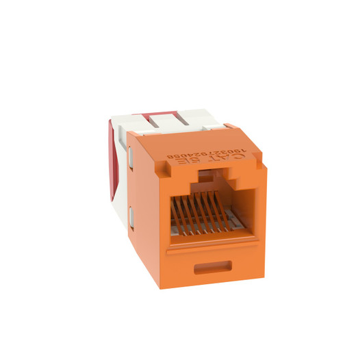 Panduit CJ5E88TGOR Cat 5e UTP RJ45 Jack Module