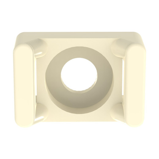 Panduit CBL TIE MTG 0.88IN W 10 Screw NAT PK100