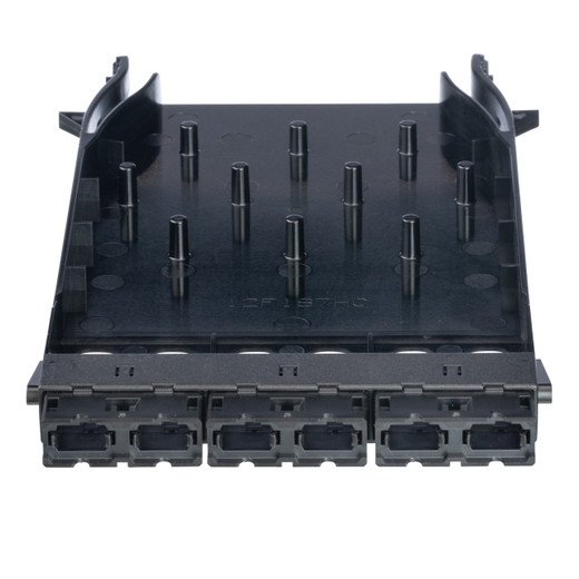 Panduit FHMP-6M-ABL Opticom 6-Port MPO-16 Fiber Adapter Panel