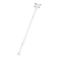 Hanwha SBP-302CMASW White Telescopic Pendant Mount