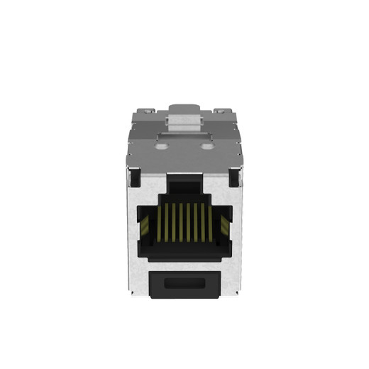Panduit Shielded RJ45 CAT 6A Jack MOD BK 100PCS - CJS6X88TGY-C