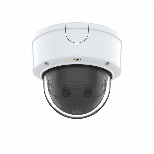 Axis P3807-PVE 8MP Quad-View Lightfinder Outdoor Panoramic IP Camera, 01048-004