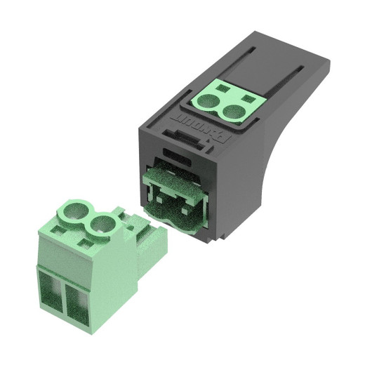 Panduit Minicom PCM Green Cnct Black Module