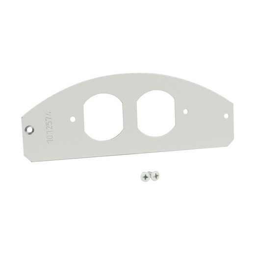 Middle Atlantic Duplex Receptacle Plate - 10DP
