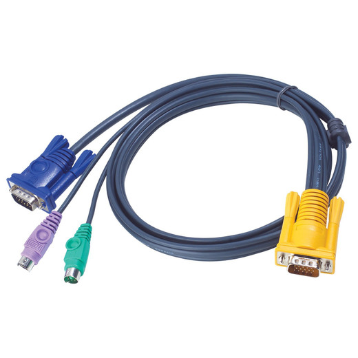 ATEN 6 VGA & Audio Cable With Port Switching - 2L5202B