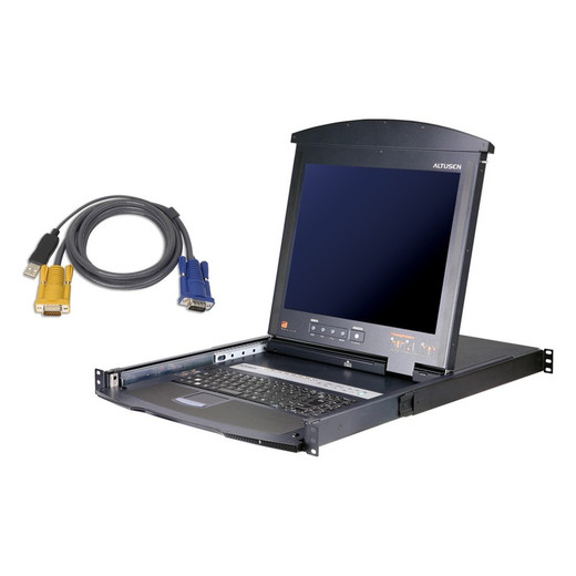 ATEN 6 PS2 TO USB Intelligent KVM Cable, SPHD15M TO VGA & USB A