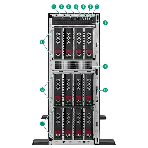 HPE 2TB 6G SATA 7.2K LFF MDL LP HDD - 861681-B21