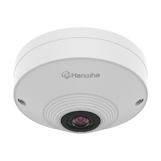 Hanwha QNF-8010 6MP Wide-Angle Fisheye Indoor IP Camera