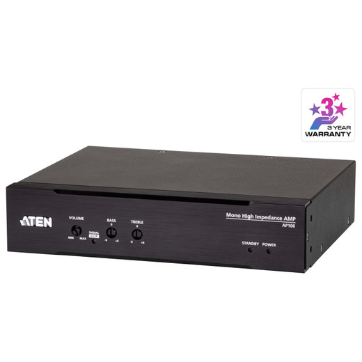 ATEN 60W Mono Hi-z Power Amplifier - AP106