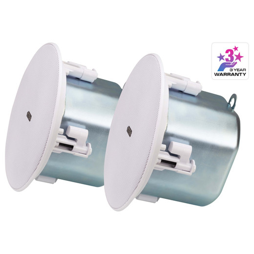 ATEN 4-INCH Coaxial Ceiling Loudspeakers (one Pair) - AS104