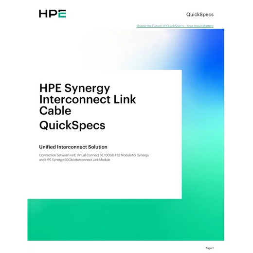 HPE SY 300GB Interconnect Link 15M AOC - 876698-B21