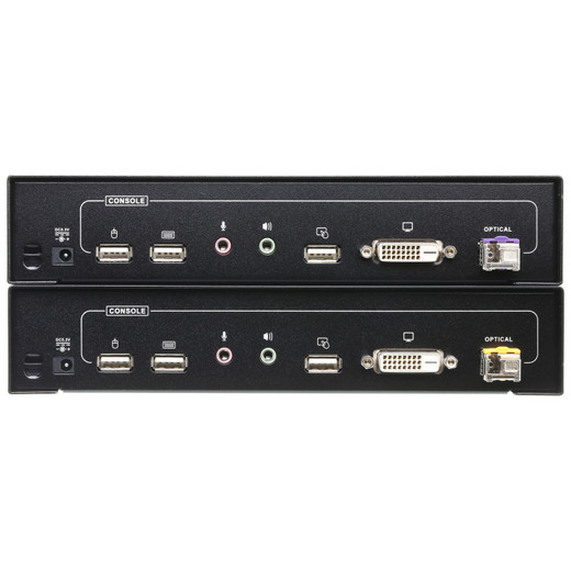 ATEN THE CE690 IS A DVI Optical KVM Extender That Overcomes THE Length Restrictions O