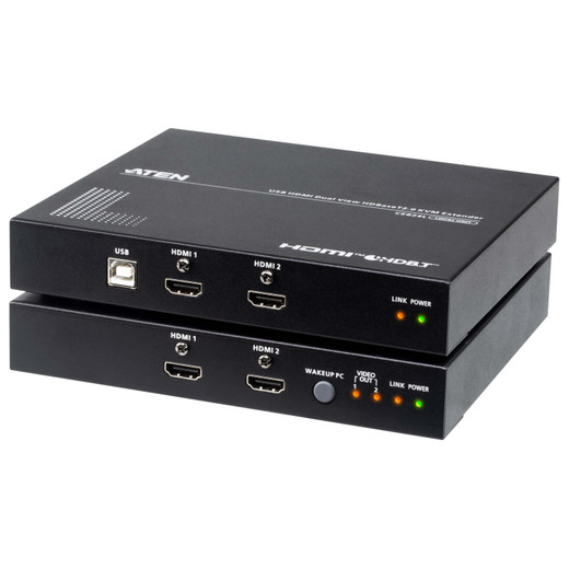 ATEN AV Devices - Wired - 4 X USB 2.0 Type-a Ports ON THE Remote Unit FOR Connection - CE824