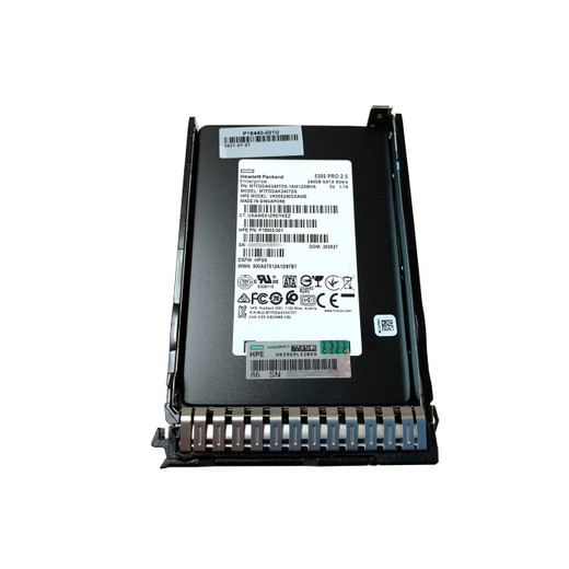 HPE 240GB SATA RI SFF SC MV SSD - P18420-B21