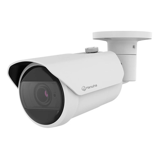 Hanwha QNO-C8083R (5MP) AI WDR Varifocal IR Outdoor Bullet IP Camera