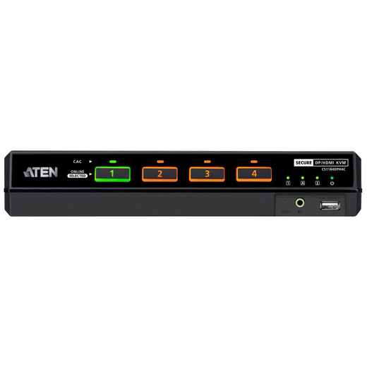 ATEN CS1184DPH4DPH4C Secure KVM Switch