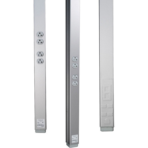Middle Atlantic Tele-power Express Pole (2)5FT WH - 25DTP-E10WH