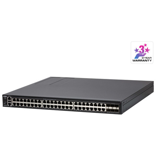 ATEN 54-PORT Layer 2+ Gigabit Ethernet Managed Switch With POE