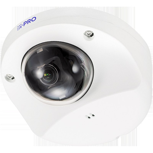 i-PRO WV-X35302-F2L 2MP AI WDR Night Vision Audio Wide Angle Outdoor Dome IP Camera