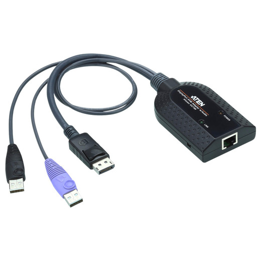 ATEN USB Displayport CPU Adadpter W/ Virtual Media & Audio