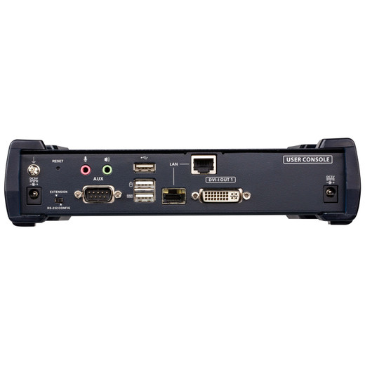 ATEN USB Single Link Dvi-i Single Display KVM Over IP Transmitter With Audio & Serial