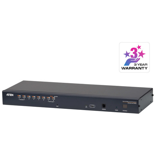 ATEN 1 User 8-PORT CAT5 IP KVM