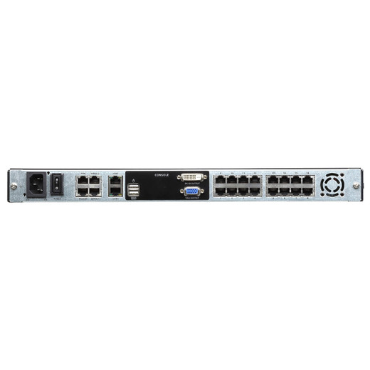 ATEN 16-PORT 19 LCD IP CAT5 KVM - 1 Remote AND 1 Local User FHD AT Remote (taa) COO T
