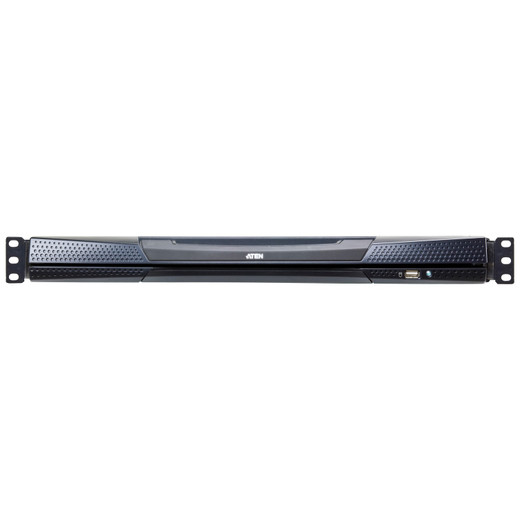ATEN 8-PORT CAT 5 High-density Dual Rail LCD KVM Switch